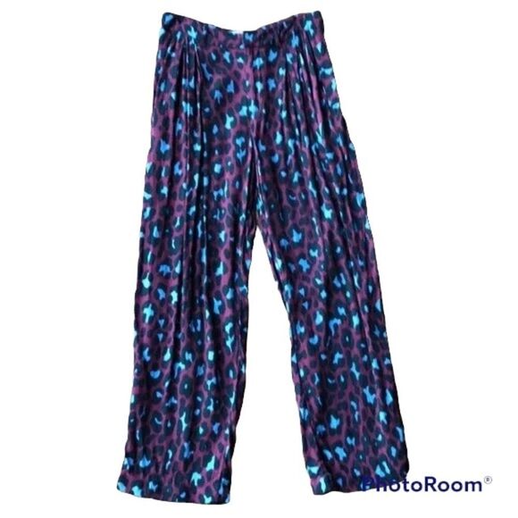 ✨ MNG Casual Leopard Print High Waist Trouser ✨ - Picture 8 of 10